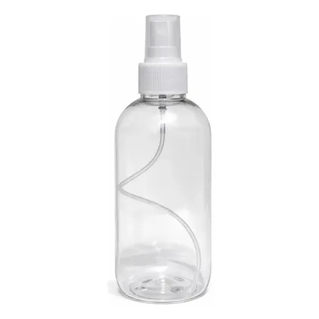 Envase Plastico Pet 250 Ml Con Atomizador Spray Pack 10 Uni Transparente