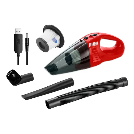 Aspiradora De Mano Para Auto Recargable Inalámbrica + Acc