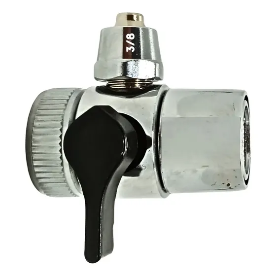 Llave Derivadora By Pass De Metal Purificador Manguera 3/8