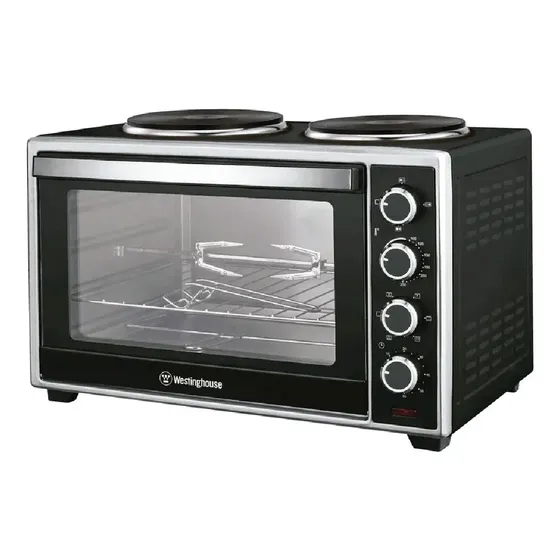 Horno Eléctrico Westinghouse 60 Litros Con Anafe Doble HE600013600RAC