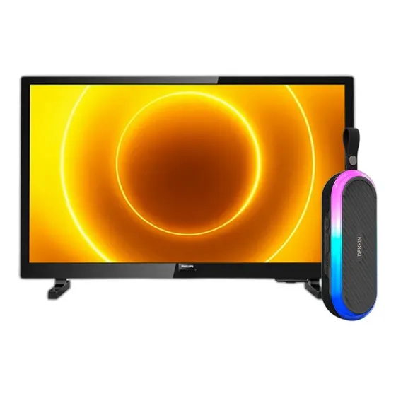 Combo Tv Philips 24  Hd + Parlante Bt Dekkin 16w