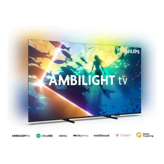 Smart Tv Philips LED 4k 65 Ambilight Y Titan Os 65PUD8100/77