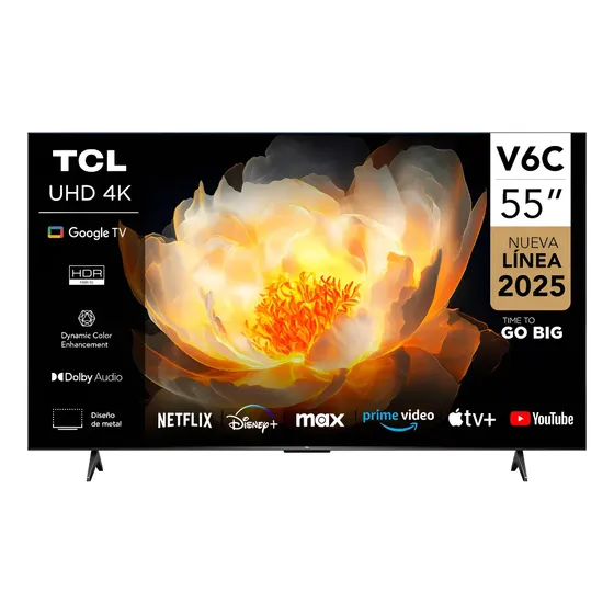 Smart TV 55 TCL 4K UHD 55V6C