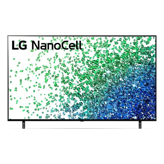 Smart TV de 55" LG AI ThinQ 55NANO80 con pantalla LED 4K