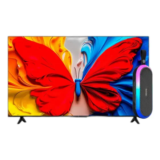 Combo Smart Tv Tcl 50  Qled Fhd + Parlante Dekkin Bt