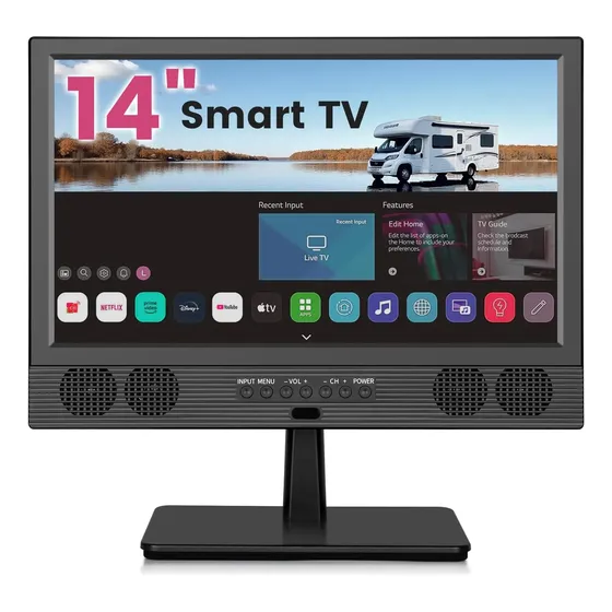 Televisor Inteligente Othoig 14 Hd Led Wifi Hdmi Usb 110-220