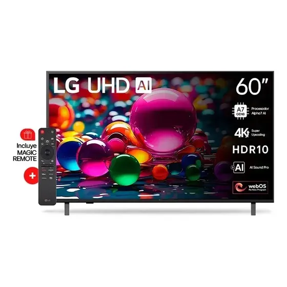 Smart TV LG 60 Pulgadas UHD 4K - 60UA8050PSA
