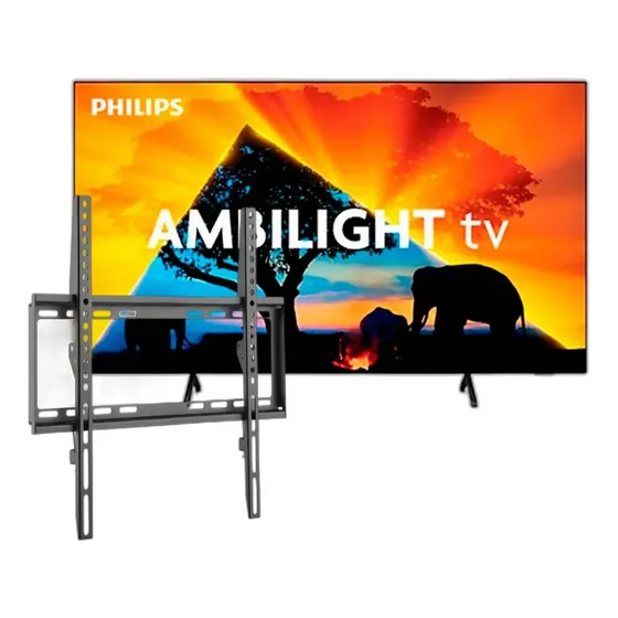 Combo Smart Tv Philips 65  Oled 4k Ambilight + Soporte