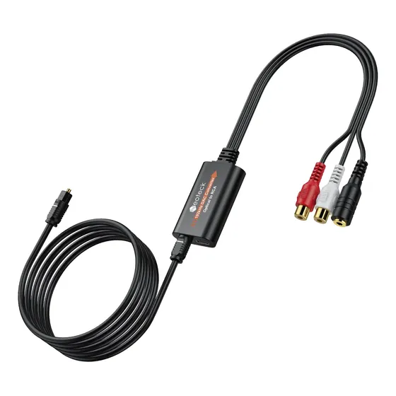 Convertidor Electrónico De Señal Neoteck Spdif A Rca 192khz