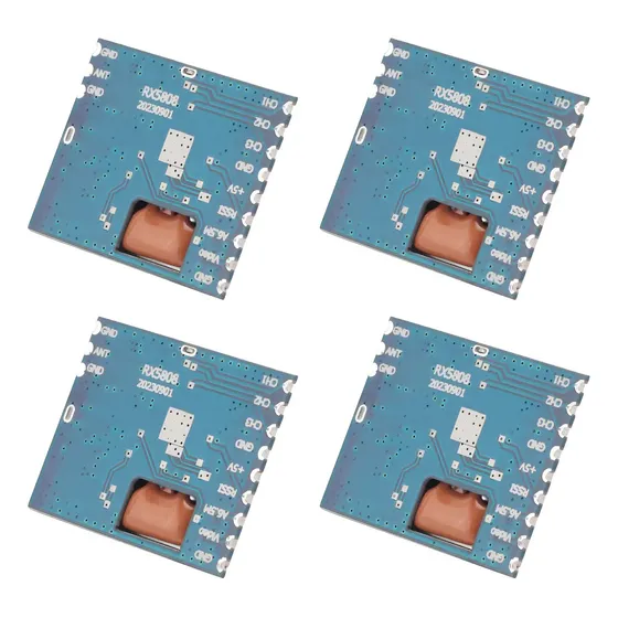 Yc,for 4x Receptor Av Inalámbrico Fpv 5.8g Módulo Rx5808