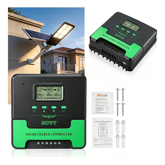 40a 12v 24v Solar Regulador De Carga Solar Mppt Max