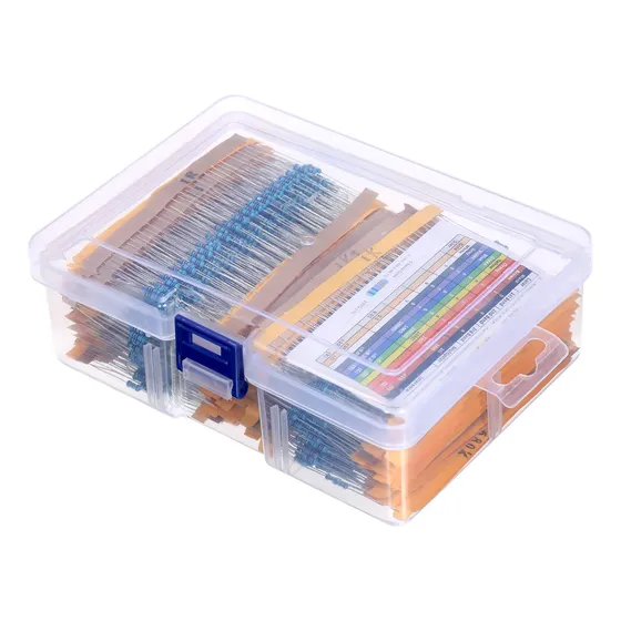Juego De Resistencias Metal Film 1/4w.. 25w 1% 2600pcs 130 V