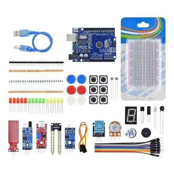 Proyecto Diy De Placa Madre Breadboard R3 De 400 Puntos De U