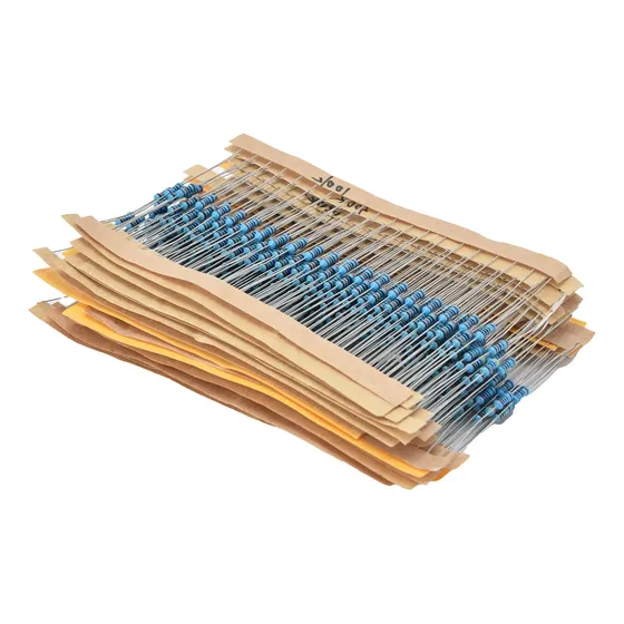 Resistencias Electrónicas, 600 Piezas, Película Metálica, 30