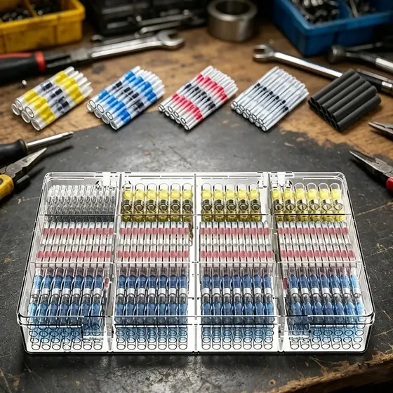 Kit 930 Terminales Termocontraíbles Cableado
