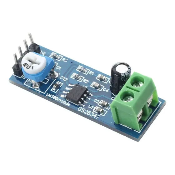 Modulo Amplificador Audio Ajustable Lm386 Emakers