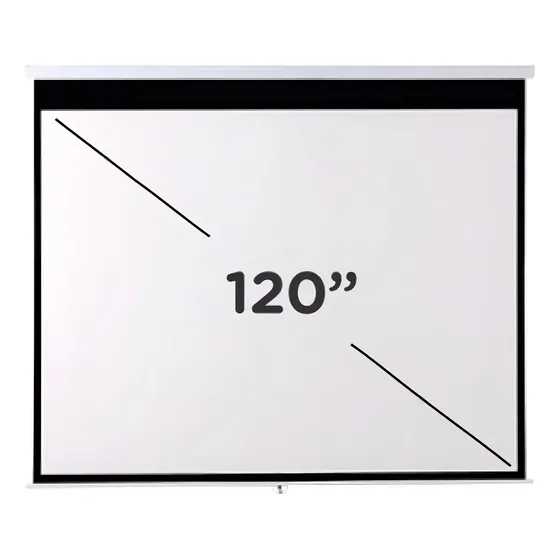 Keber 120-P pantalla proyector 120 pulgadas retractil
