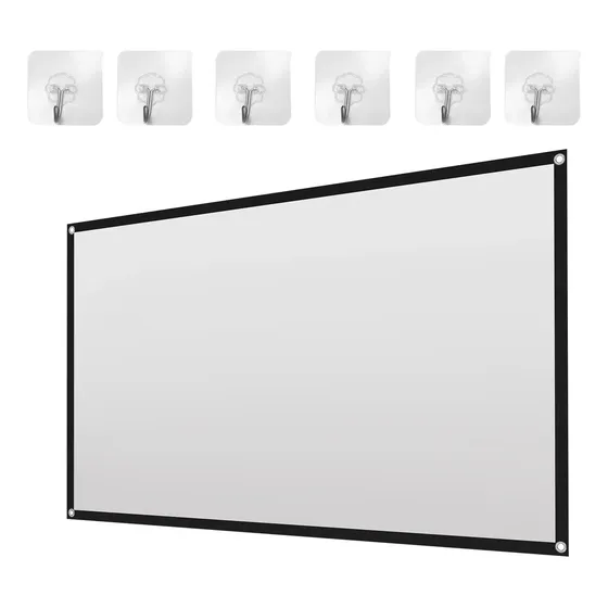 Pantalla De Proyector Portátil V2 Para Cine En Casa Al Aire