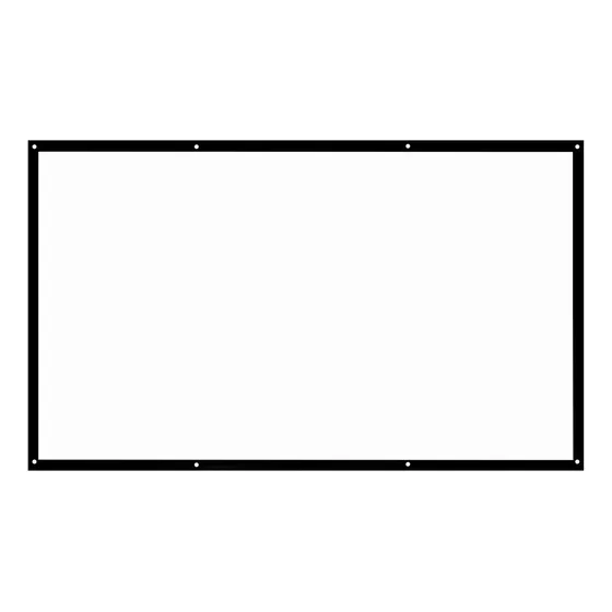 Pantalla De Proyector 16:9 Proyección Hd Portátil De 120 Pul