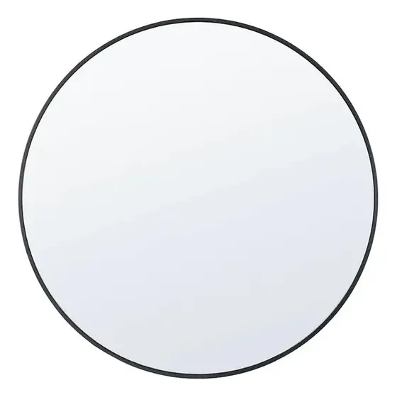 Espejo 80cm Redondo Circular Pvc Moderno