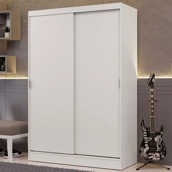 Placard Madesa Luke con 2 Puertas Corredizas y 2 Cajones