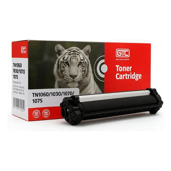 Toner Alternativo GTC TN1060 Compatible Impresoras Brother HL1200 DCP1512 Negro
