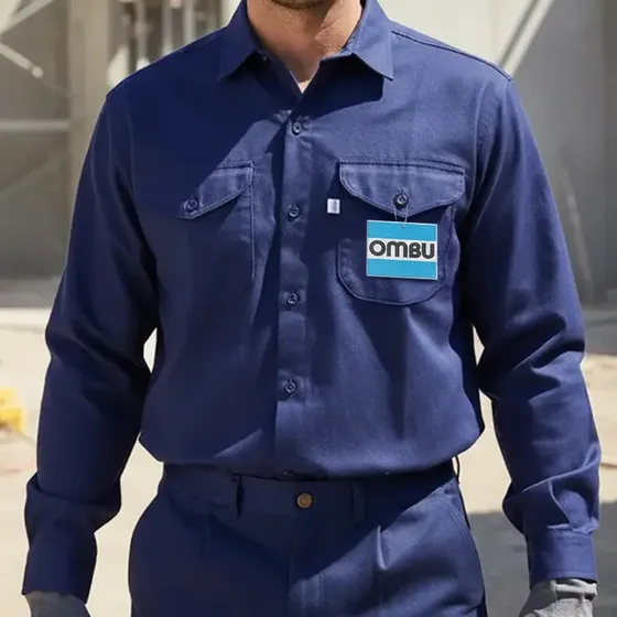 Camisa Ombú De Trabajo Original 100% Algodón Fact A/b