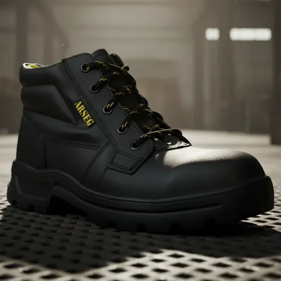 Botin Zapato Borcego Punta Acero Calzado Seguridad Arseg