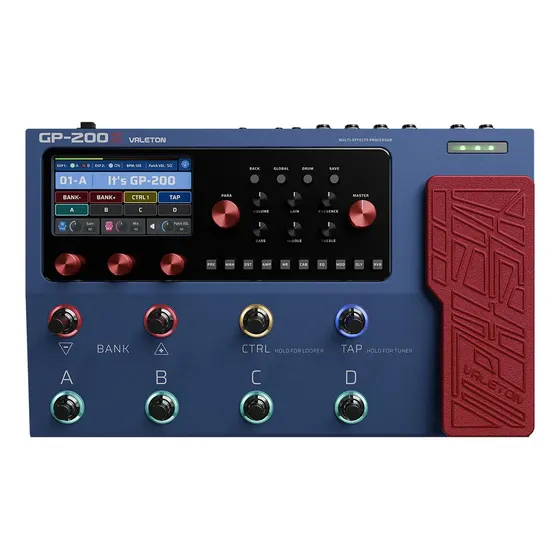 Pedal Multiefectos Valeton Gp-200x Para Modelar Amplificador