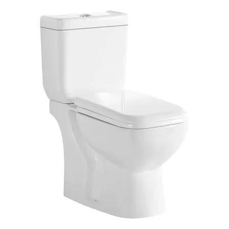 Inodoro Largo Atrium Solum Q Con Mochila Y Asiento Incluidos