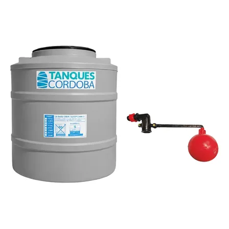Kit Flotante 1/2 Tanque Tricapa Cordoba 600 Litros