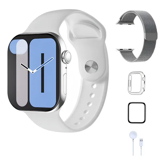 Good Smartwatch S10 Pro Serie 10 Plata 1gb De Memoria Prateado Branco Prata
