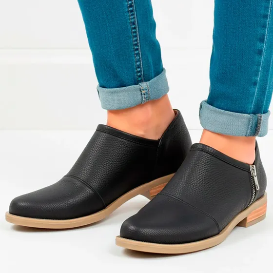 Mocasín Slipper Zapatos Mujer Cuero Veggie Charritos Tokio
