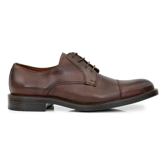 Zapato Hombre Cuero Zapatilla Mocasin Acordonado Briganti