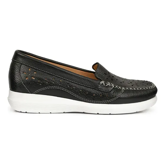 Mocasin Mujer Cuero Confort Vestir Briganti Zapato Elegante
