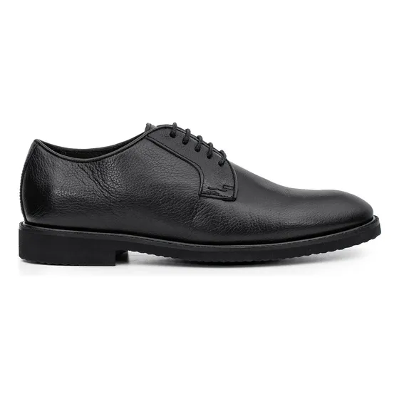 Zapato Hombre Cuero Clasico Botita Confort Cordones Briganti