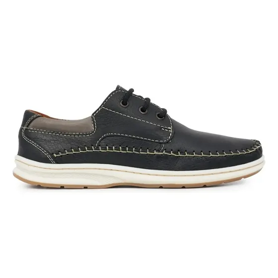 Nautico Hombre Cuero Briganti Mocasín Zapato Hcna01306