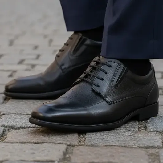 Zapato Hombre Cuero Mocasin Elastico Talles Grandes Briganti