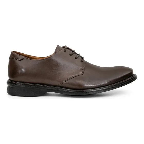 Zapato Hombre Cuero Acordonado Plantilla Removible Briganti