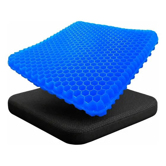 Almohada Cojin De Gel Ergonomico Auto Silla Gamer Oficina