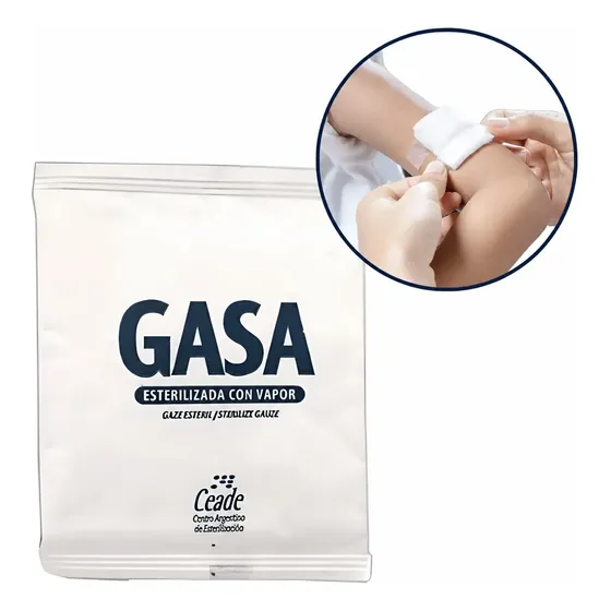Gasas Estériles En Sobres De 10 Unidades 10x10cm X200 Sobres