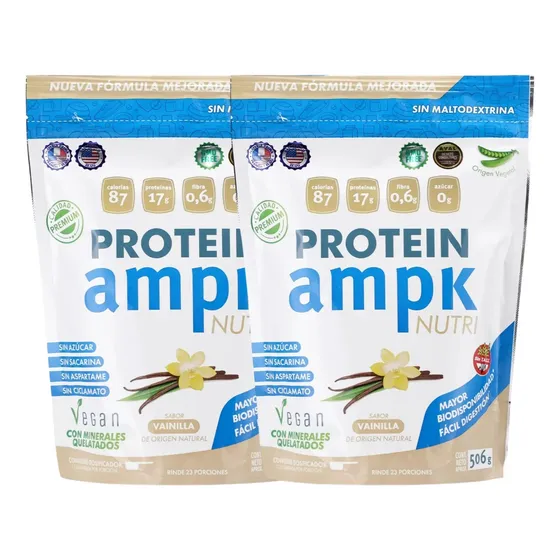 Ampk Protein - Nueva Presentación Proteína Vegana (pack X 2)