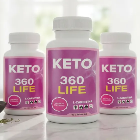 Keto 360 Life X3 - L-carnitina - Quemador De Grasa