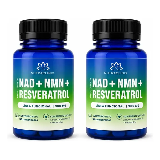 Nad + Nmn + Resveratrol Precursor X 240 Comp. Nutraclinix