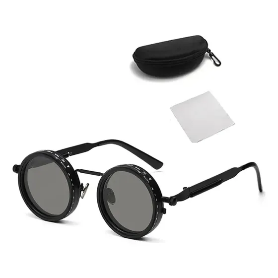 Gafas De Sol Redondas Polarizadas Ajustables Unisex