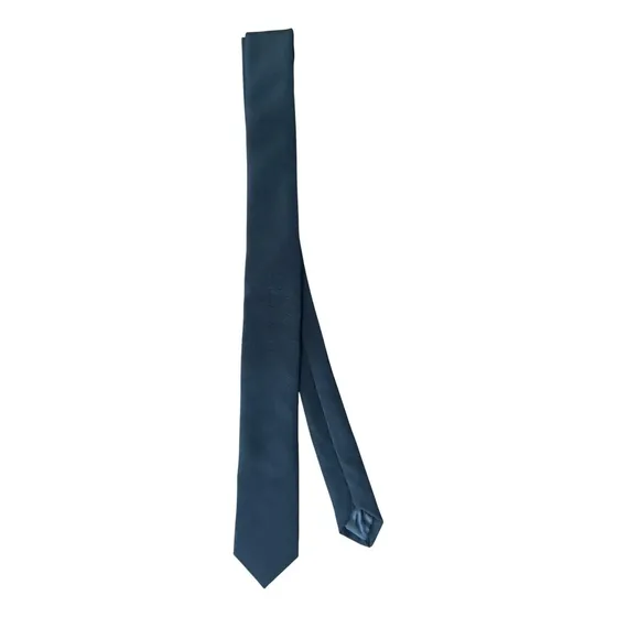 Corbata Slim De Seda Lavada Premium