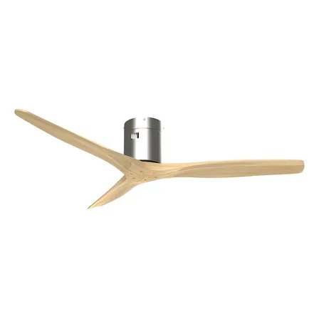 Ventilador de Techo WINDSTYLE Aruba Smart Life con Control Remoto y Aspas de Madera Natural