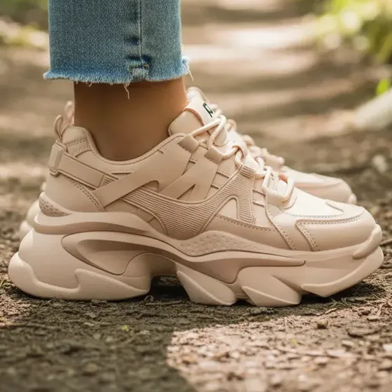 Zapatillas Mujer Plataforma Gummi Neptuno