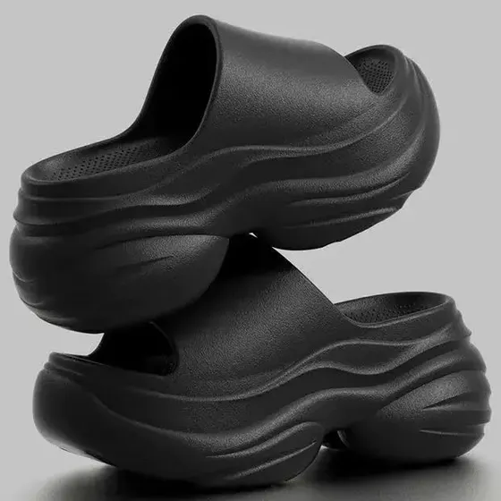 Ojotas Slide Plataforma Suela Alta Unisex