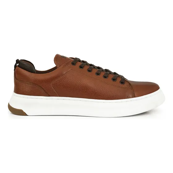 Zapatilla Hombre Cuero Sneaker Urbano Clasico Goma Briganti